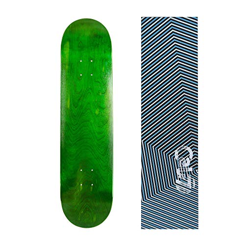 ǥå ܡ ȥܡ ǥ ľ͢ Cal 7 Green Skateboard Deck with Graphic Grip Tape | 7.75, 8, 8.25, and 8.5 Inch | Maple Board for Skatingǥå ܡ ȥܡ ǥ ľ͢