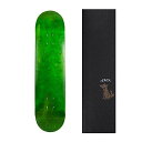 デッキ スケボー スケートボード 海外モデル 直輸入 Cal 7 Green Skateboard Deck with Graphic Grip Tape (D...