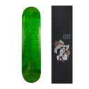 デッキ スケボー スケートボード 海外モデル 直輸入 Cal 7 Green Skateboard Deck with Graphic Grip Tape | ...