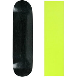 デッキ スケボー スケートボード 海外モデル 直輸入 Moose Skateboard Deck Blank Stained Black 7.5" Yellow Gripデッキ スケボー スケートボード 海外モデル 直輸入