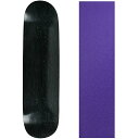 デッキ スケボー スケートボード 海外モデル 直輸入 Moose Skateboard Deck Blank Stained Black 8.0