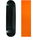 デッキ スケボー スケートボード 海外モデル 直輸入 Moose Skateboard Deck Blank Stained Black 7.5