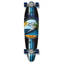 ロングスケートボード スケボー 海外モデル 直輸入 Yocaher Punked Graphic Kicktail Complete Longboard Ska...