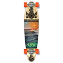 ロングスケートボード スケボー 海外モデル 直輸入 Yocaher Punked Bamboo Longboard Skateboard Freestyle 4...