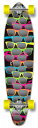 ロングスケートボード スケボー 海外モデル 直輸入 Yocaher Graphic Series Complete Kicktail Skateboards L...