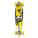 ロングスケートボード スケボー 海外モデル 直輸入 YOCAHER Blank Complete Longboard Pintail Skateboard (C...
