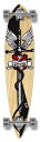 ロングスケートボード スケボー 海外モデル 直輸入 YOCAHER Blank Complete Longboard Pintail Skateboard (C...