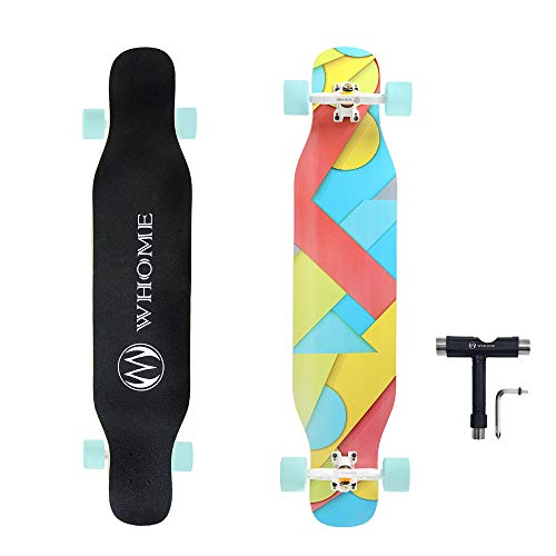 ロングスケートボード スケボー 海外モデル 直輸入 WHOME Longboard - 42 Inch Long Boards for Adults/Teenagers Girls/Kids Beginner/Pro Freestyle Dancing Longboards Skateboard with T-Toolロングスケートボード スケボー 海外モデル 直輸入