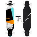ロングスケートボード スケボー 海外モデル 直輸入 Junli 41 Inch Freeride Skateboard Longboard - Complete...