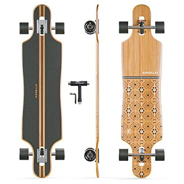 ロングスケートボード スケボー 海外モデル 直輸入 【送料無料】APOLLO Longboard Skateboards - Premium Long Boards for Adults, Teens and Kids. Cruiser Long Board Skateboard. Drop Through Longboards Maロングスケートボード スケボー 海外モデル 直輸入