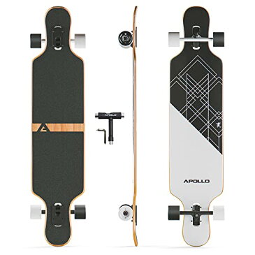 ロングスケートボード スケボー 海外モデル 直輸入 【送料無料】APOLLO Longboard Skateboard - Premium Long Boards for Adults, Teens and Kids. Cruiser Longboard Skateboards. Drop Through Longboards Madロングスケートボード スケボー 海外モデル 直輸入