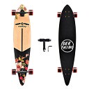 ロングスケートボード スケボー 海外モデル 直輸入 42 Inch Longboard Skateboard Complete Pintail,The Orig...
