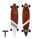 マグネート ロングスケートボード スケボー 海外モデル アメリカ直輸入 Magneto 40 Inch Pintail Longboard Skateboard | Dark Stained Hard Maple Core Long Board Deck | Cruiser Skateboards, Cマグネート ロングスケートボード スケボー 海外モデル アメリカ直輸入