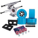 トラック スケボー スケートボード 海外モデル 直輸入 Cal 7 Longboard Flywheel and 180 Truck Combo, 83mm 7...