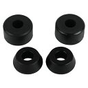 ubV XP{[ XP[g{[h COf A Skateboard Longboard Truck Replacement Bushings 4-Pack (for 2 Trucks) - Many Colors and Durometers (98A Black)ubV XP{[ XP[g{[h COf A