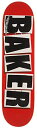 デッキ スケボー スケートボード 海外モデル 直輸入 Baker Skateboard Deck(Black Logo,8.475