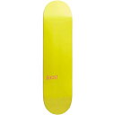 デッキ スケボー スケートボード 海外モデル 直輸入 [CCS] Logo Skateboard Deck Yellow 7.50