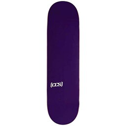 デッキ スケボー スケートボード 海外モデル 直輸入 [CCS] Logo Skateboard Deck Purple 7.00"デッキ スケボー スケートボード 海外モデル 直輸入