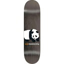デッキ スケボー スケートボード 海外モデル 直輸入 Enjoi Skateboard Deck Peekaboo Panda Grey R7 8.0