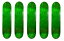 デッキ スケボー スケートボード 海外モデル 直輸入 Cal 7 Blank Maple Skateboard Decks (Bundle of 5) (8.25 Inch, Green)デッキ スケボー スケートボード 海外モデル 直輸入