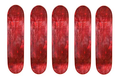 ǥå ܡ ȥܡ ǥ ľ͢ Cal 7 Blank Maple Skateboard Decks (Bundle of 5) (7.75 Inch, Red)ǥå ܡ ȥܡ ǥ ľ͢