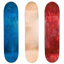 デッキ スケボー スケートボード 海外モデル 直輸入 Cal 7 Blank Maple Skateboard Decks (Blue, Natural, Re...