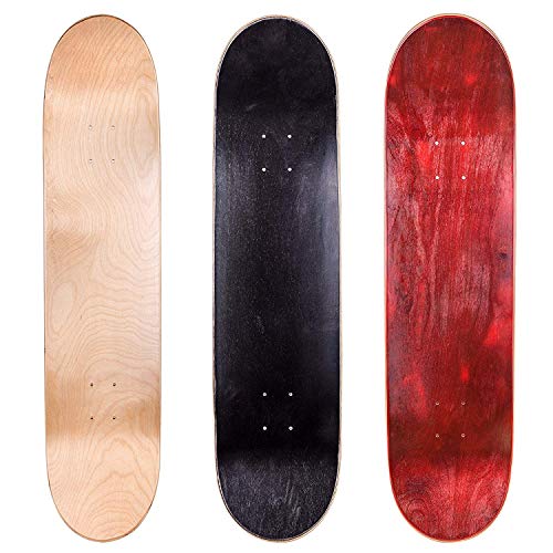 ǥå ܡ ȥܡ ǥ ľ͢ Cal 7 Blank Maple Skateboard Decks (Natural, Black, Red, 8.25 inch)ǥå ܡ ȥܡ ǥ ľ͢