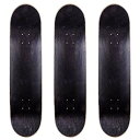 デッキ スケボー スケートボード 海外モデル 直輸入 Cal 7 Blank Maple Skateboard Decks (Black, 8 inch)デッキ スケボー スケートボ..