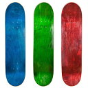 デッキ スケボー スケートボード 海外モデル 直輸入 Cal 7 Blank Maple Skateboard Decks (Blue, Green, Red,...