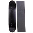 デッキ スケボー スケートボード 海外モデル 直輸入 Cal 7 Blank Maple Skateboard Deck with Color Grip Tape | 7.75, 8.0, 8.25 and 8.5 Inch (Black, 8.25 Inch)デッキ スケボー スケートボード 海外モデル 直輸入