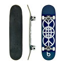 スタンダードスケートボード スケボー 海外モデル 直輸入 Bamboo Skateboards Complete Skateboard - More Pop, ...
