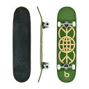 スタンダードスケートボード スケボー 海外モデル 直輸入 Bamboo Skateboards Complete Skateboard - More Pop, ...