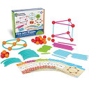 知育玩具 パズル ブロック ラーニングリソース Learning Resources Dive into Shapes A Sea and Build Geometry Set, 129 Pieces, Ages 6 , Geometry for Kids, Develops Shape Recognition, Back to School Games,3D Sha知育玩具 パズル ブロック ラーニングリソース