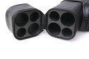 海外輸入品 ビリヤード AB Earth Leatherette 2x2 Hard Vinyl Pool Billiard Cue Carrying Case海...