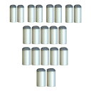 海外輸入品 ビリヤード Set of 20 Assorted Slip On Pool Cue Tips 7 Sizes海外輸入品 ビリヤード