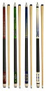 海外輸入品 ビリヤード Set of 4 Pool Cues New 58