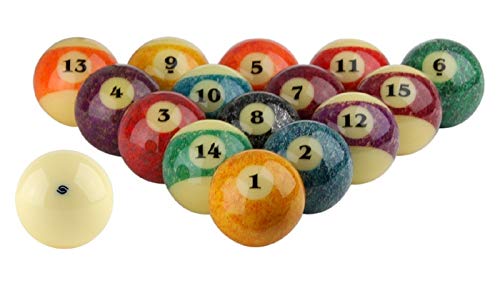 海外輸入品 ビリヤード Aramith Stone Collection Pool Balls Full Set 2 1/4 Regulation Size Phenolic Billiards Balls海外輸入品 ビリヤード