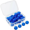 海外輸入品 ビリヤード Kulannder 30 Pcs Pool Cue Tips 12mm Billiard Cue Stick Replacement Tips with Clear Box for Snooker Pool Cues (Blue Cue Tips)海外輸入品 ビリヤード