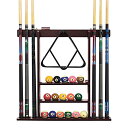 海外輸入品 ビリヤード MoyanSuper Pool Stick Holder Cue Stick Holder Wall Mount Billiard Cu...