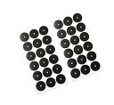 海外輸入品 ビリヤード Scott Edward 36PCS Pool Table Marker Dots,Billiard Point Sticker, Snooker Spot (Large Billiard Dots)海外輸入品 ビリヤード