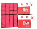 海外輸入品 ビリヤード Masters Red Billiard Chalk - 2 dozen海外輸入品 ビリヤード