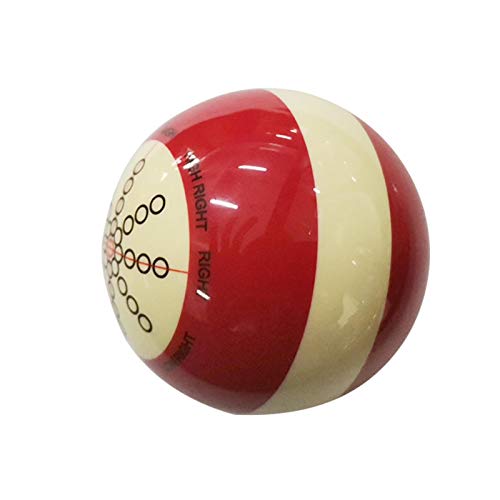 海外輸入品 ビリヤード Billiard Cue Ball Practice Training Artifact, 1/2pcs Portable Billiard Cue Ball Practice Training Assist Accessory | Standard Pool Billiard Cue Ball 2 1/4" Diameter for Beginner(Size:1pc)海外輸入品 ビリヤード