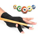 海外輸入品 ビリヤード MioCloth Anti Slip Billiard Glove Left Hand Snooker Carom Billiard P...