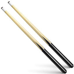 海外輸入品 ビリヤード VANLAN Billiard House Cue Sticks Pool Cues 2-Piece 36 Inches Billiard Tips 13mm House Bar Billiard Cue Sticks Hardwood Cues Set of 2 (36" Set of 2)海外輸入品 ビリヤード