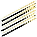 海外輸入品 ビリヤード ISPIRITO Pool Cues 2-Piece 58 Inch House Bar Billiard Cue Sticks 19oz - 21oz 13mm Glue-on Tips Hardwood Wooden Cues Set of 2 / Set of 4海外輸入品 ビリヤード