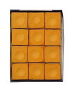 海外輸入品 ビリヤード Sterling Gaming Silver Cup Orange Pool Cue Chalk - 12 Pc Set海外輸入品 ビリ...