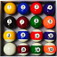 海外輸入品 ビリヤード Collapsar Deluxe 2-1/4" Billiard Pool Balls Marble-Swirl Style Billiards Ball Complete 16 Ball Set (Several Style Available) (Deluxe Set)海外輸入品 ビリヤード