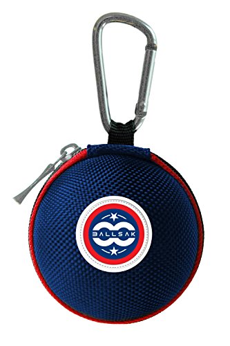 海外輸入品 ビリヤード Ballsak Sport - Red/White/Blue - Clip-on Cue Ball Case, Cue Ball Bag for Attaching Cue Balls, Pool Balls, Billiard Balls, Training Balls to Your Cue Stick Bag Extra Strong Strap Design!**海外輸入品 ビリヤード