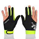 楽天angelica海外輸入品 ビリヤード Anser M050912 Man Woman Elastic 3 Fingers Show Gloves for Billiard Shooters Carom Pool Snooker Cue Sport - Wear on The Right or Left Hand 1PCS （Light Green, M）海外輸入品 ビリヤード