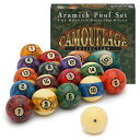 海外輸入品 ビリヤード Aramith Camouflage Billiard Pool Ball Set 2 1/4